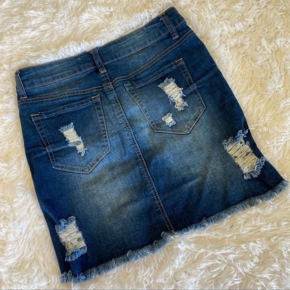 MINI Skirt Bundle 4 Skirts She + Sky Wax Jean Garage Shein Skirts Size Medium - Picture 5 of 15